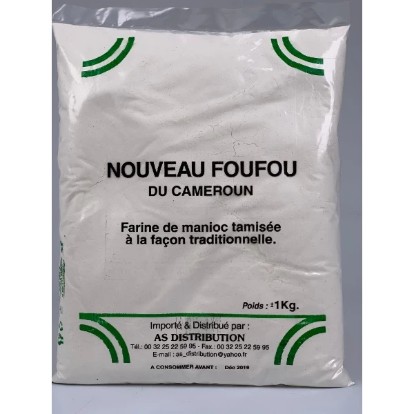 Nouveau foufou du Cameroun